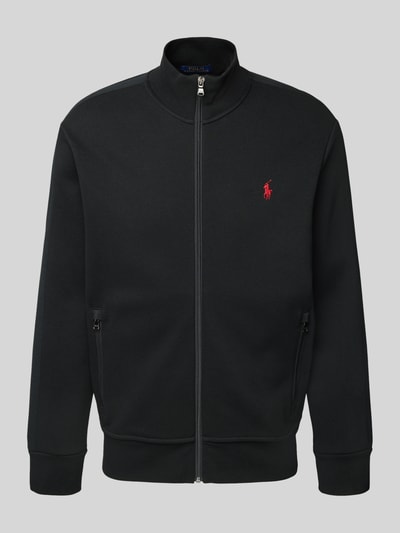 Polo Ralph Lauren Bluza rozpinana ze stójką i kieszeniami zapinanymi na zamek błyskawiczny Czarny 2