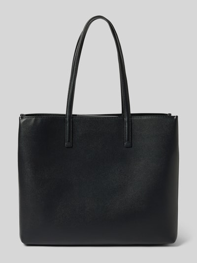 CK Calvin Klein Handtasche mit Label-Anhänger Modell 'CK MUST' Black 4