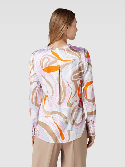 HERZENS Bluse mit V-Ausschnitt Hellrosa 5