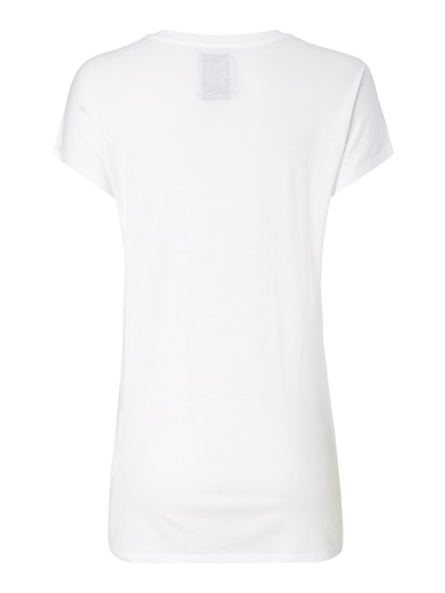 Zoe Karssen T-Shirt mit Print im Inside-Out-Look Weiss 3