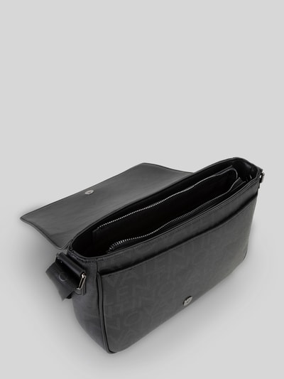 Valentino Bags Umhängetasche mit Label-Prägung Modell 'KING' Black 3