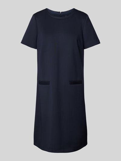 Christian Berg Woman Selection Knielanges Kleid mit Rundhalsausschnitt Marine 1