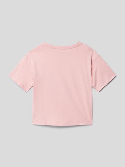 Levi’s® Kids T-shirt z nadrukiem z logo Różowy 3