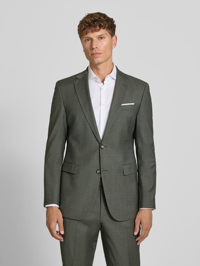 JOOP! COLLECTION Sakko mit Woll-Anteil und Reverskragen Modell 'Finch' Dunkelgruen 4