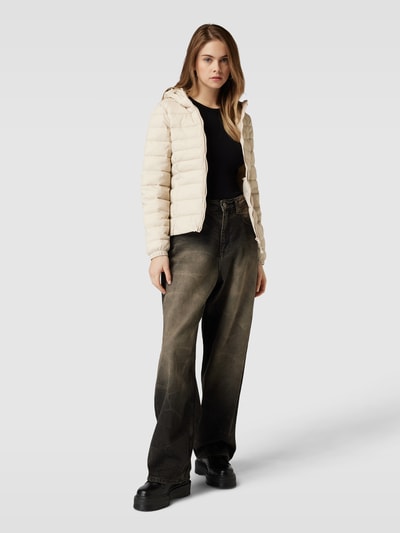 Only Gewatteerd jack in effen design, model 'TAHOE' Beige - 1