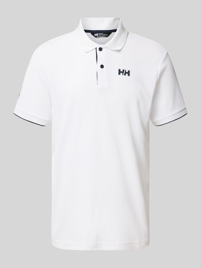 Helly Hansen Regular Fit Poloshirt mit Logo-Print Modell 'Ocean Polo 2.0' Weiss 1