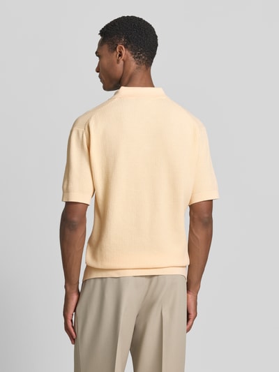 BOSS Orange Regular Fit Poloshirt aus reiner Baumwolle Modell 'KOCELLO' Apricot 5