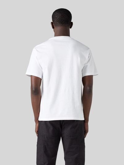 Levi's® regular fit T-shirt van puur katoen Wit - 5
