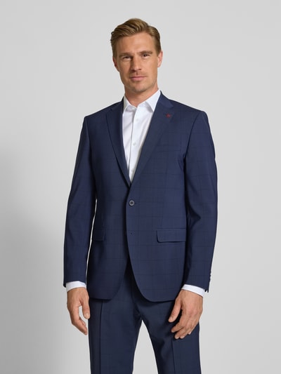 Roy Robson Slim fit pak met 2-knoops colbert en pantalon Marineblauw - 4