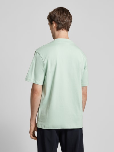 HUGO T-Shirt mit Label-Print Modell 'Dapolino' Mint 5