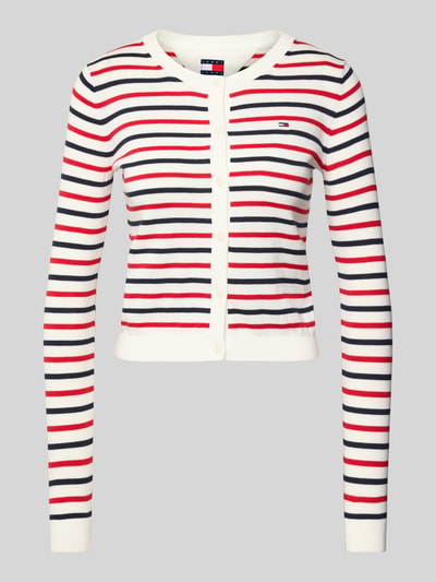 Tommy Jeans Regular fit cardigan van katoen Rood - 2