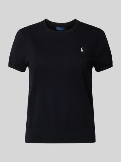 Polo Ralph Lauren T-shirt z wyhaftowanym logo Czarny 2