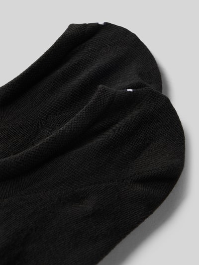 Produktfoto, Sneakersocken mit Label-Detail im 2er-Pack von Tommy Hilfiger, mieszanka bawełny i elastanu, prążkowany ściągacz, jednokolorowy design