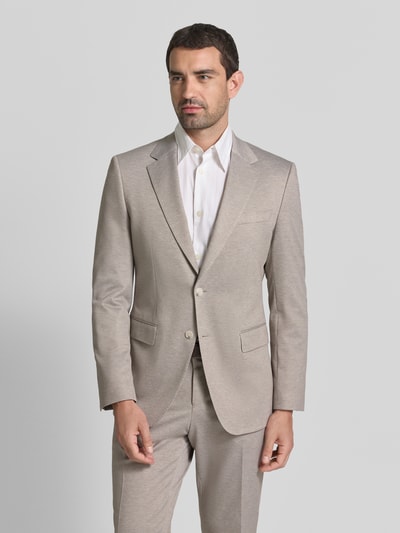 BOSS Slim Fit Anzugsakko mit Viskose-Anteil Modell 'H-Huge-J-263' Beige 4