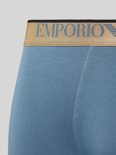 Emporio Armani Boxershort met elastische band met logo Bleu - 2