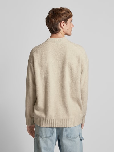 Calvin Klein Jeans Gebreide pullover met labeldetail Offwhite - 5