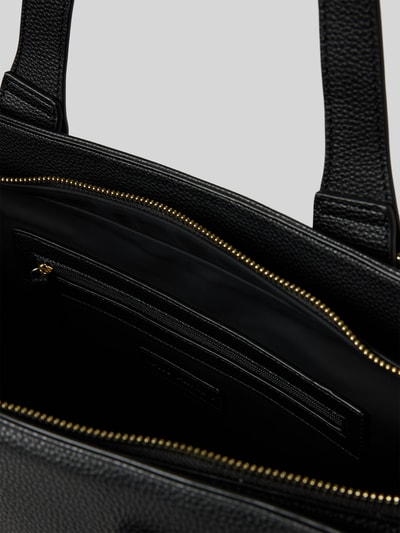 VALENTINO BAGS Torba shopper z aplikacją z logo model ‘TWIG’ Czarny 4