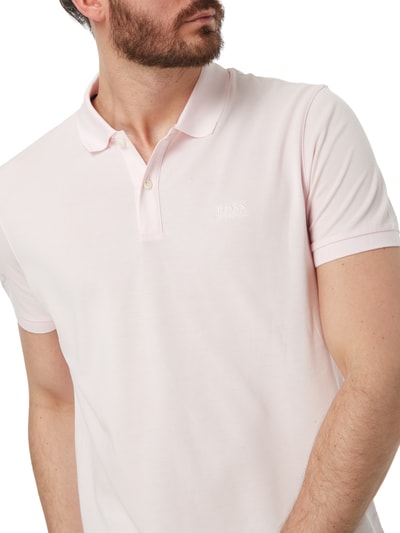 BOSS Regular Fit Poloshirt aus Pima-Baumwolle Rose 3