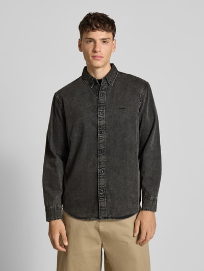 Levi's® Jeanshemd mit Logo-Stitching Black 4