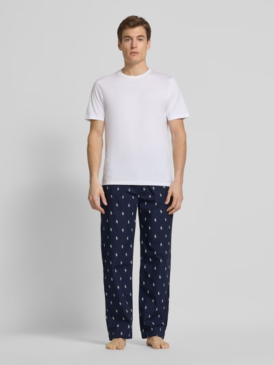 Polo Ralph Lauren Underwear Pyjama-Hose mit elastischem Bund Marine 1