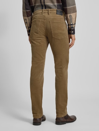 bugatti Modern Fit Cordhose mit 5-Pocket-Design Beige 5