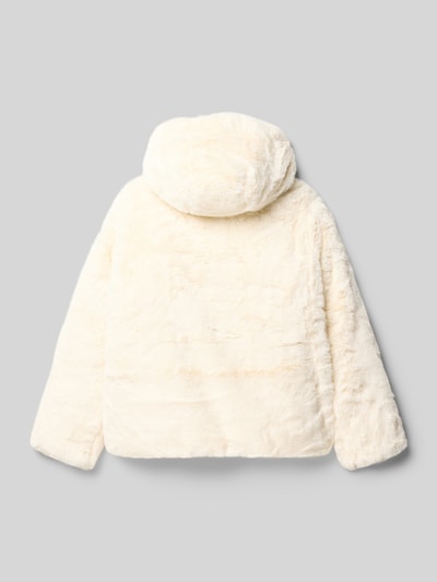 s.Oliver RED LABEL Regular Fit Wendejacke mit Kunstpelz Ecru 3