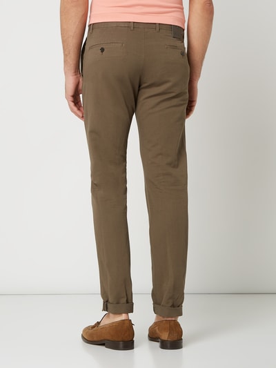 JOOP! Collection Slim Fit Chino mit Leinen-Anteil Oliv 5