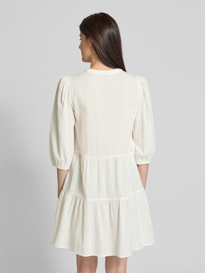 Vero Moda Loose fit tuniekjurk van puur katoen, model 'PRETTY' Wit - 5