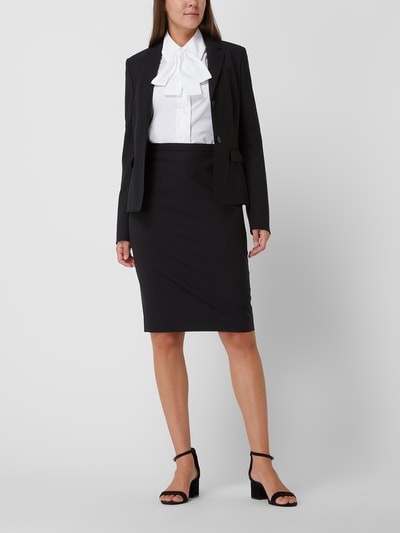 Windsor Blazer met stretch Zwart - 1