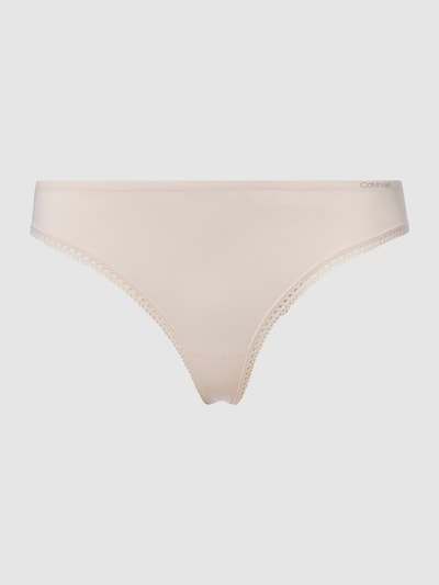 Calvin Klein Underwear Stringi z mikrowłókna  Jasnoróżowy 1