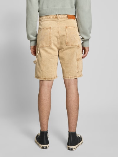 ANOTHER COTTON LAB Regular Fit Jeansshorts mit Beintaschen Beige 5