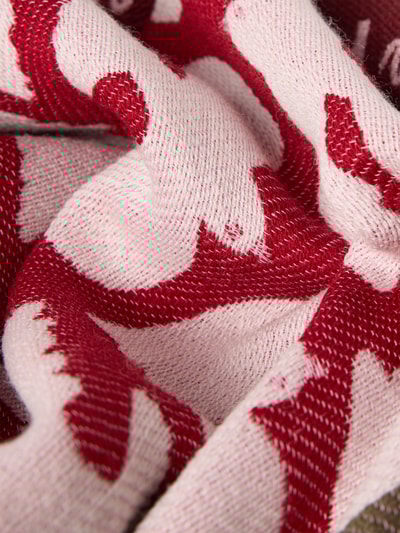 Codello Schal mit Ausfransungen Rot 2