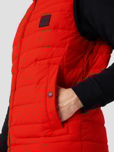 BOSS Orange Bodywarmer met labelpatch, model 'Oblu' Oranje - 3