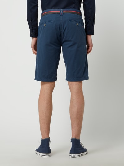 Lerros Regular Fit Chino-Shorts aus Baumwolle Modell 'Craig' Jeansblau 5