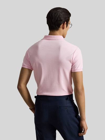 Polo Ralph Lauren regular fit poloshirt van puur katoen Felroze - 5