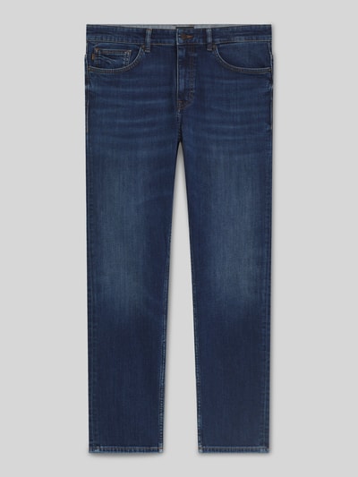 BOSS Orange Slim fit jeans van katoenmix Blauw - 2