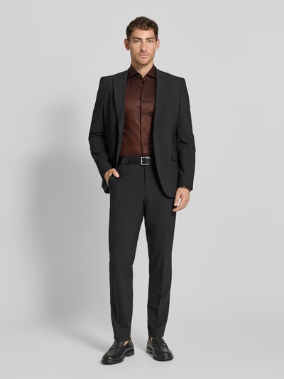Jake*s Slim Fit Businesshemd aus Baumwolle mit Haifischkragen Hazel 1