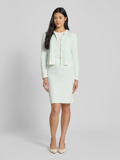 Marc Cain Vest met knoopsluiting Mintgroen - 1