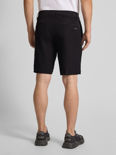 BOSS Green Slim Fit Chinoshorts mit Gürtelschlaufen Black 5