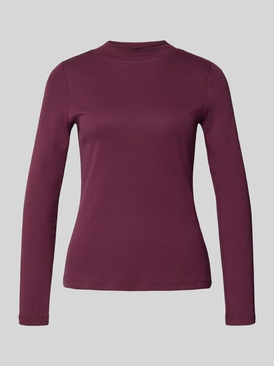 Christian Berg Woman Longsleeve mit Stehkragen Kirsche 2