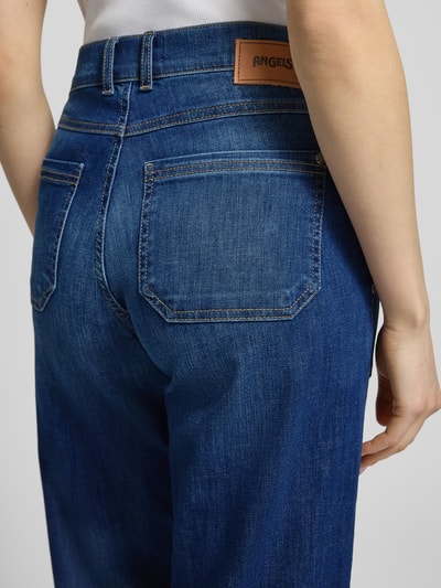 ANGELS Straight Fit Hose mit aufgesetzten Taschen Modell 'Liz Urban' Blau 3
