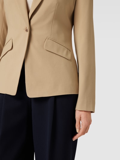 Zero Blazer mit Reverskragen Beige 3