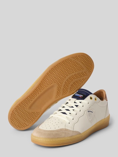 Blauer USA Sneaker aus Leder-Mix Modell 'MURRAY21' Weiss 4