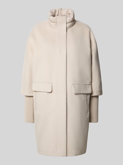 comma Jas met opstaande kraag Beige - 2