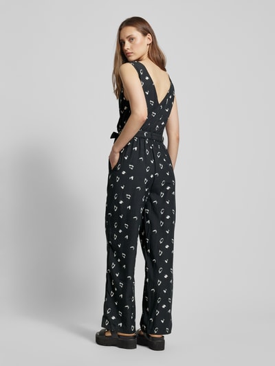 QS Jumpsuit in Wickel-Optik Black 5