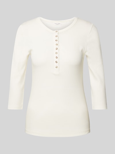 Christian Berg Woman Longsleeve mit 3/4-Ärmel Offwhite 1