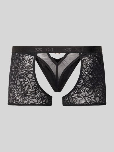 WOH Slip met elastische band met logo Zwart - 3