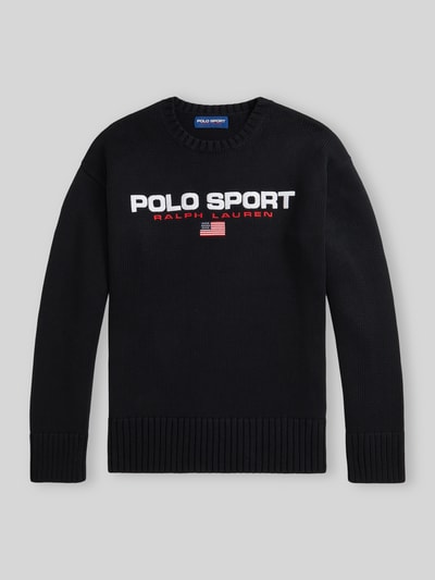 Polo Ralph Lauren Sweatshirt mit Logo-Schriftzug Black 2