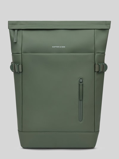 Kapten & Son Rucksack mit Flaschenhalterung innen Modell 'HELSINKI' Schilf 1