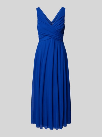Christian Berg Cocktail Cocktailkleid mit V-Ausschnitt Royal 2